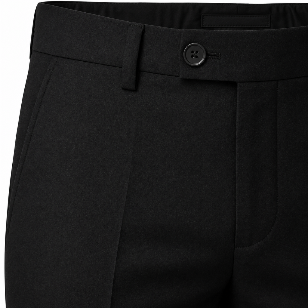 Classic Black Tailored Trousers | Loont Stheken