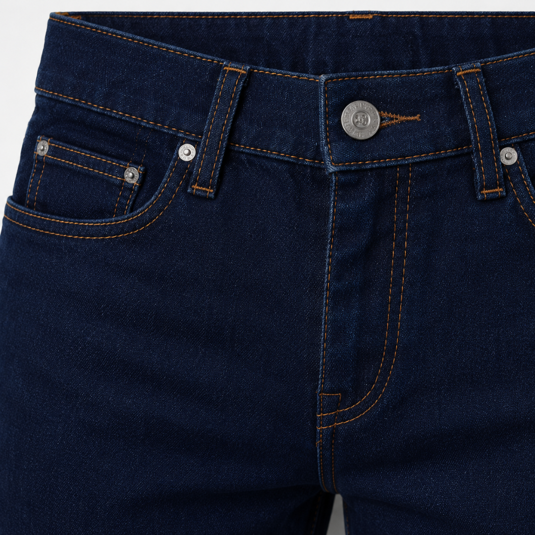 Dark Indigo Slim Fit Jeans | Loont Stheken