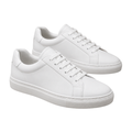 Classic White Premium Leather Trainers | Loont Stheken