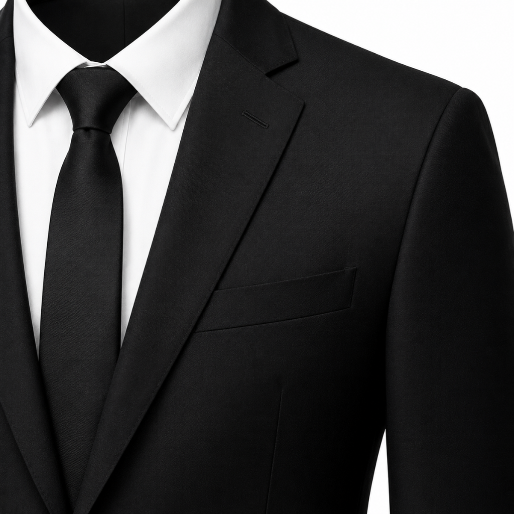 Classic Black Tailored Suit | Loont Stheken
