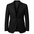 Classic Black Tailored Blazer | Loont Stheken